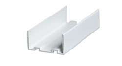 U DE SOL NERVURE 80mm BLANC CU 80 N